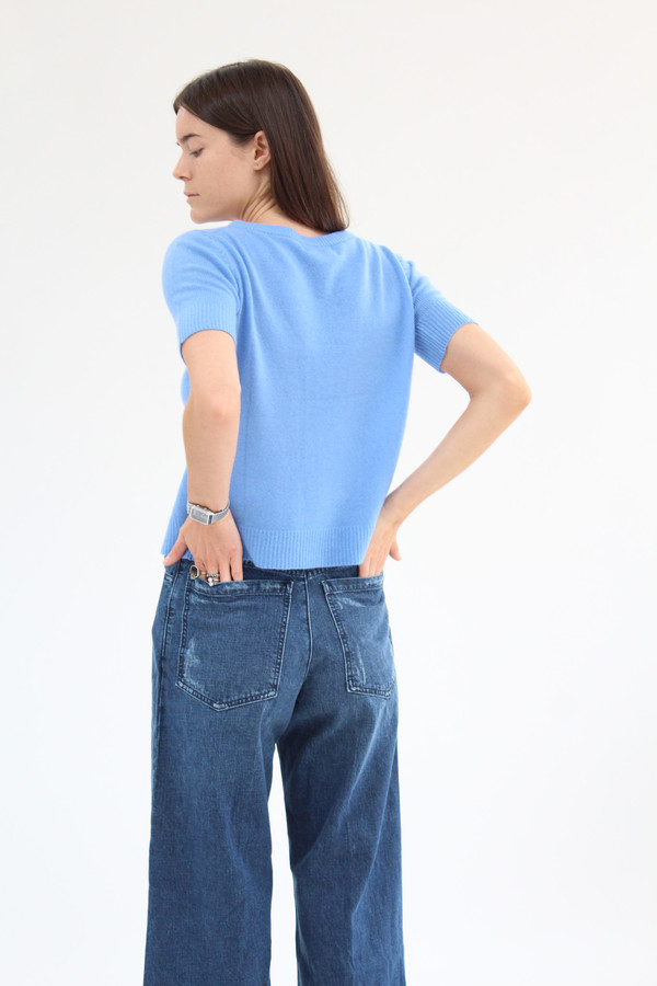 Beklina Cashmere Top Blue Beklina Cashmere Top Blue