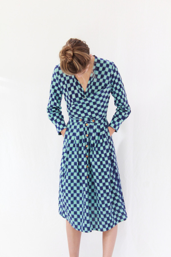 Heinui Octave Dress Ikat Heinui Octave Dress Ikat