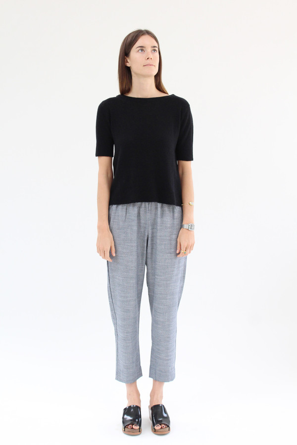Beklina Basic Pant Blue Speck Beklina Basic Pant Blue Speck