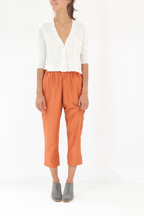 Beklina Basic Pant Clay Beklina Basic Pant Clay