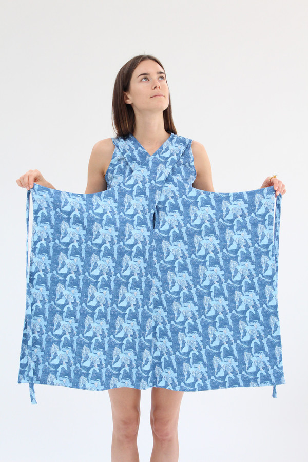Beklina Criss Cross Jersey Wrap Dress Print Beklina Criss Cross Jersey Wrap Dress Print