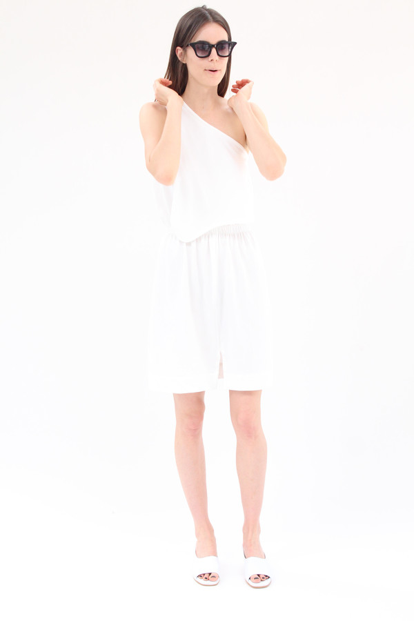 Beklina Falls Dress White Beklina Falls Dress White