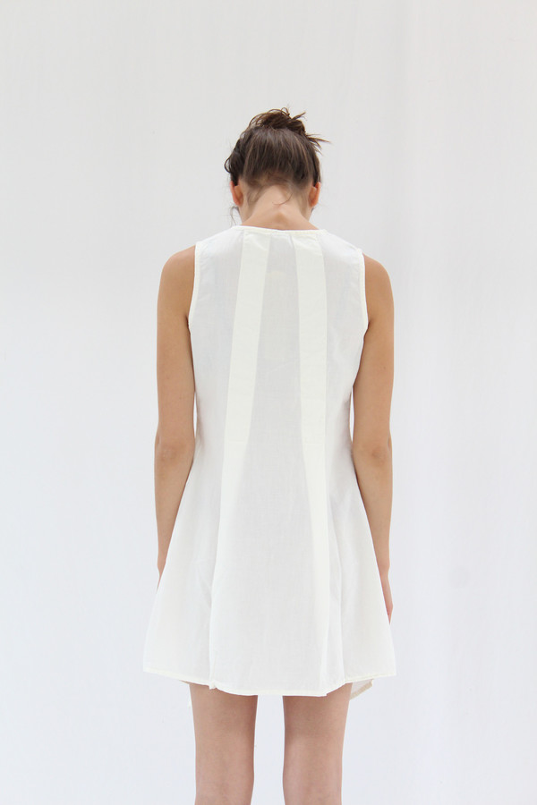 Prairie Underground Arrowhead Dress White Prairie Underground Arrowhead Dress White