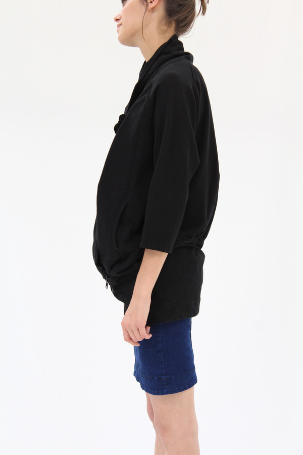 Prairie Underground Moth Coat Black Prairie Underground Moth Coat Black