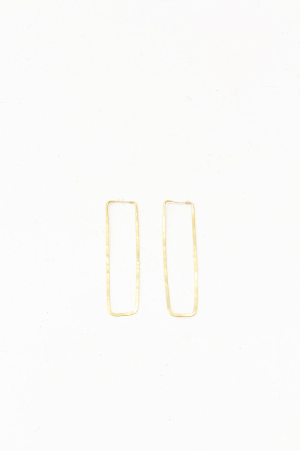 Takara Rectangle Hoops Large Takara Rectangle Hoops Large