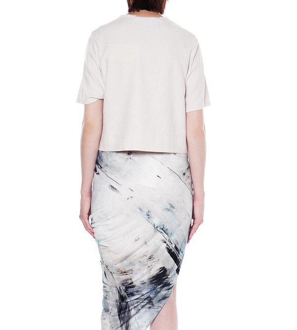 Raquel Allegra Cropped Boxy Tee Raquel Allegra Cropped Boxy Tee