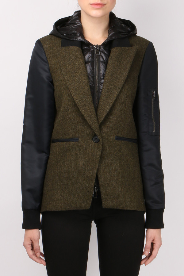 Veronica Beard Puffer Hoodie Dickey Veronica Beard Puffer Hoodie Dickey