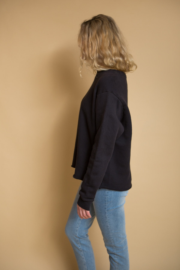 OAK Crewneck Sweatshirt - Black OAK Crewneck Sweatshirt - Black