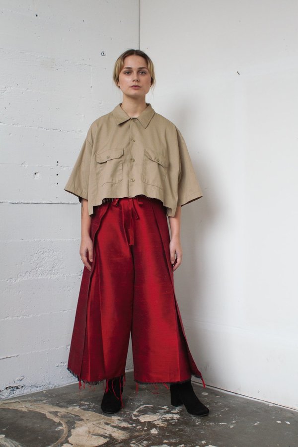 reconstructed work shirt reconstructed work shirt