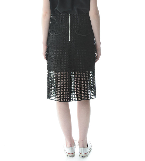 Sacai Luck Cutout Utility Skirt Sacai Luck Cutout Utility Skirt
