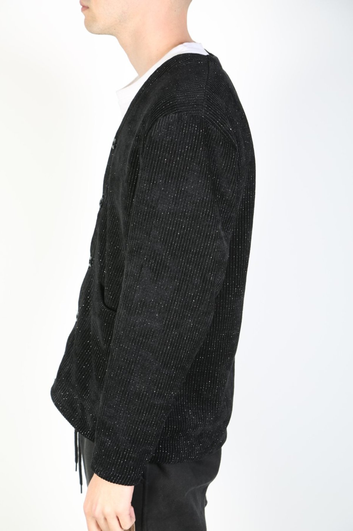 Pleasures Falling Cardigan - Black 