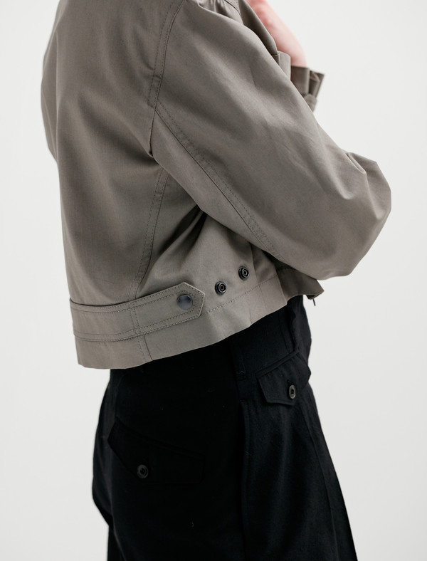 Lemaire Zipped Blouson - Stone Lemaire Zipped Blouson - Stone