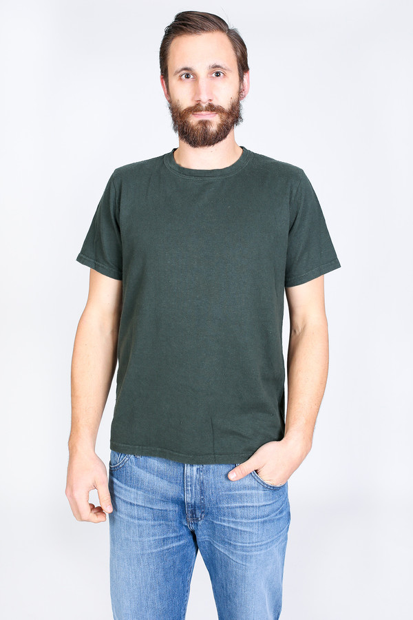 Men's Jungmaven Baja Short Sleeve T-Shirt in Forest Green Men's Jungmaven Baja Short Sleeve T-Shirt in Forest Green