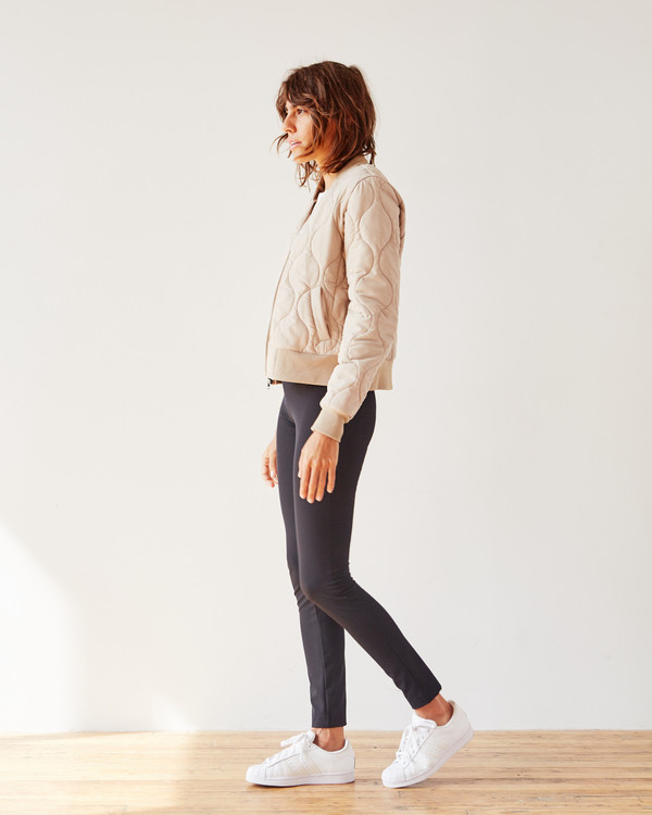 PIECE NYC Luxe Bomber - Tan PIECE NYC Luxe Bomber - Tan