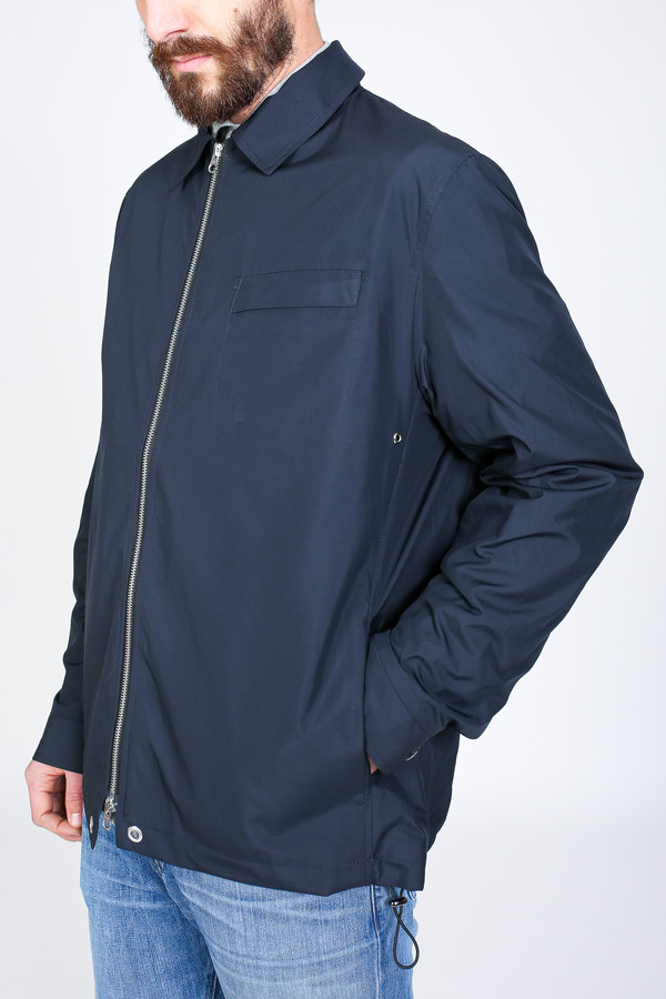 Men's Oliver Spencer Dover Jacket in Navy Men's Oliver Spencer Dover Jacket in Navy