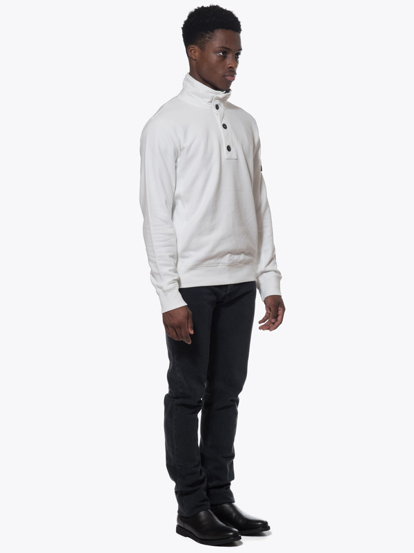 Men's Stone Island Half Zip Sweatshirt Men's Stone Island Half Zip Sweatshirt