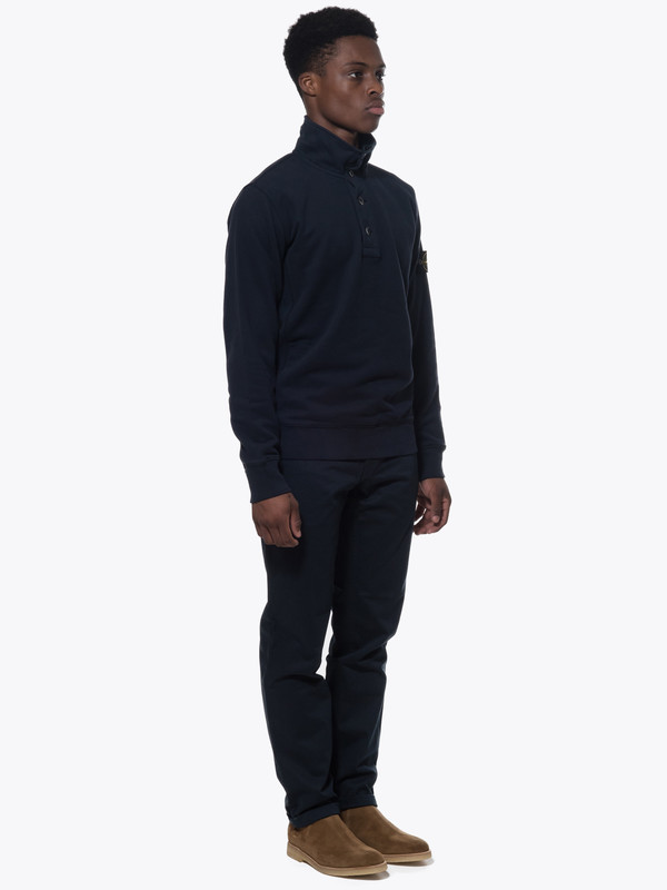 Men's Stone Island Half Zip Sweatshirt Men's Stone Island Half Zip Sweatshirt