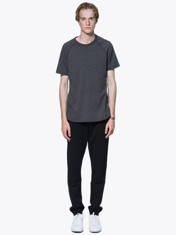 Men's Reigning Champ Knit Cotton Jersey Raglan Tee Men's Reigning Champ Knit Cotton Jersey Raglan Tee