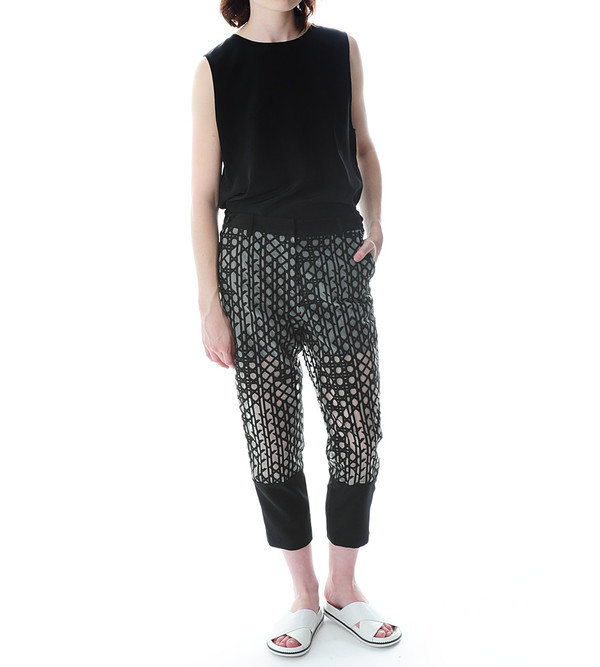 3.1 Phillip Lim Embroidered Organza Pant 3.1 Phillip Lim Embroidered Organza Pant