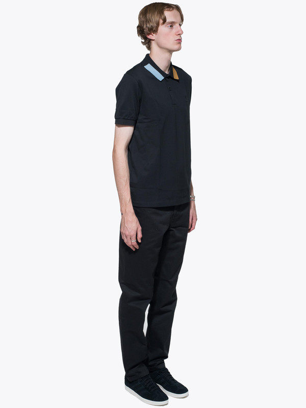 Men's Raf Simons X Fred Perry Shirt with Block Tipping Men's Raf Simons X Fred Perry Shirt with Block Tipping