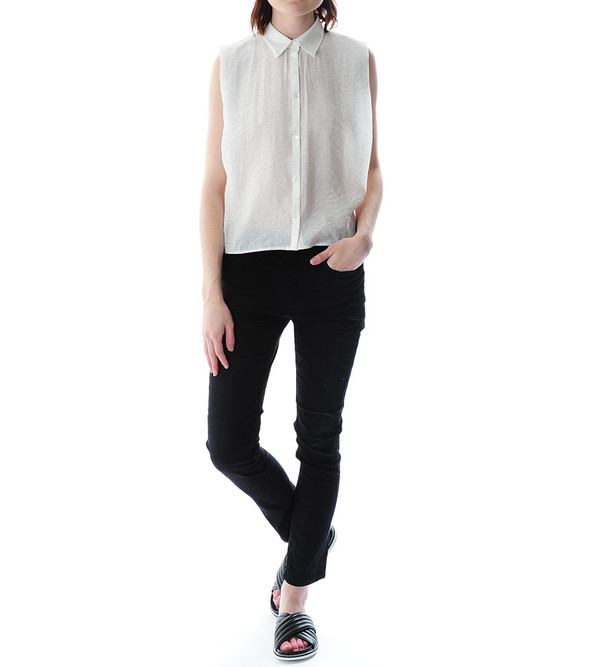 Nanushka Enki Sleeveless Tailored Shirt Nanushka Enki Sleeveless Tailored Shirt