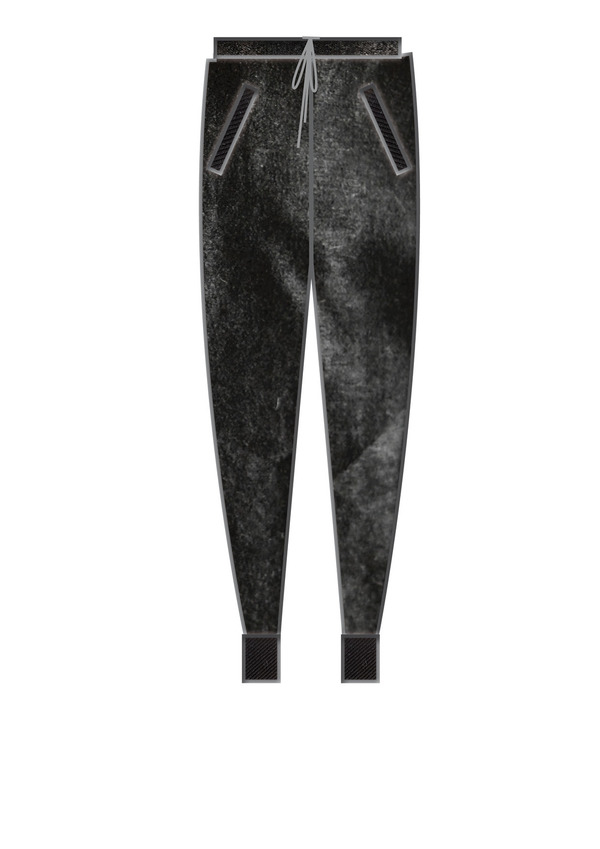 Berenik PANTS - STRING BLACK SHINY Berenik PANTS - STRING BLACK SHINY