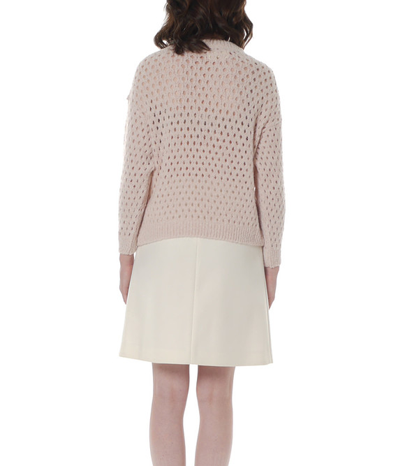 Nanushka Fluffy Net Sweater Nanushka Fluffy Net Sweater