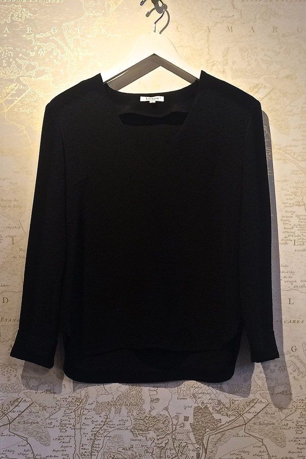 Leisure Silk V-Neck Top Leisure Silk V-Neck Top