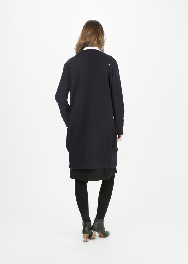 Hache Hooded Wool Coat Hache Hooded Wool Coat