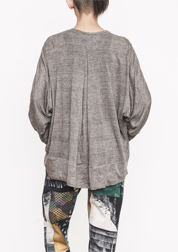Berenik SHIRT - OVERSIZE KNIT IVORY Berenik SHIRT - OVERSIZE KNIT IVORY