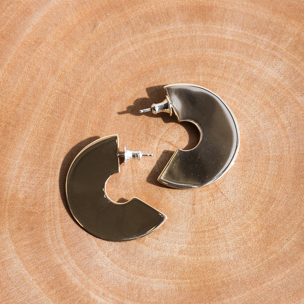 Faris Disc Hoops Bronze Faris Disc Hoops Bronze