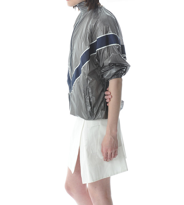 Sacai Luck Grey Wind Breaker Jacket Sacai Luck Grey Wind Breaker Jacket