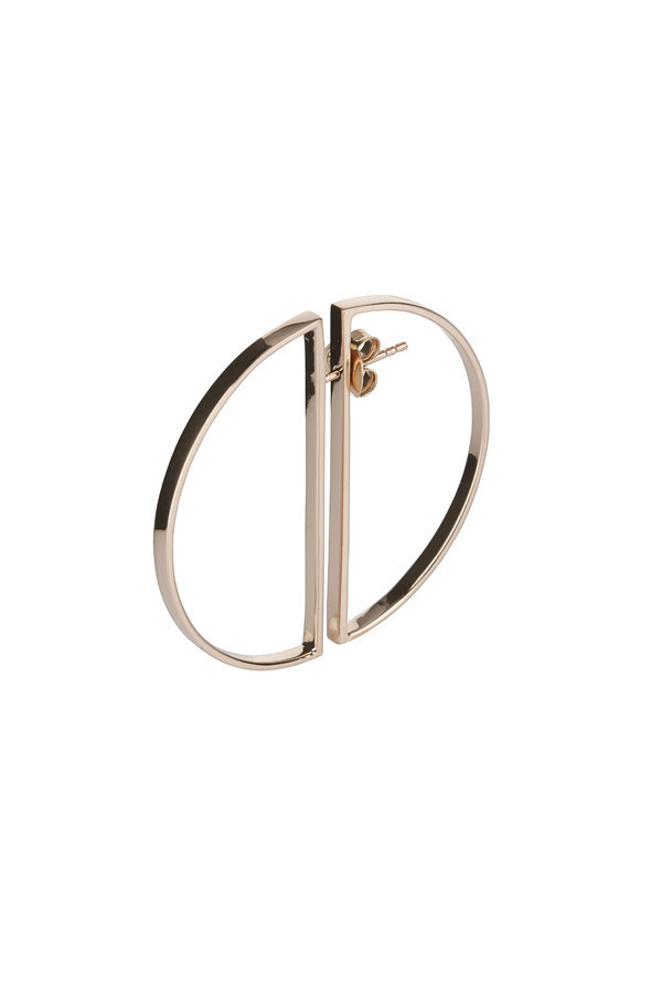 Maria Black Half Hoop Earring in Rose Gold Maria Black Half Hoop Earring in Rose Gold