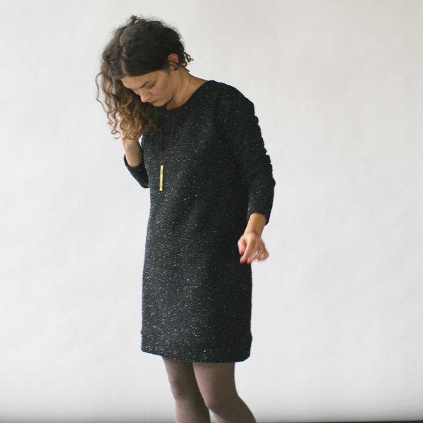 Make It Good Pebble Knit Dress in Black Make It Good Pebble Knit Dress in Black