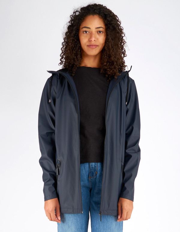 Rains Breaker Jacket Women's Black Rains Breaker Jacket Women's Black