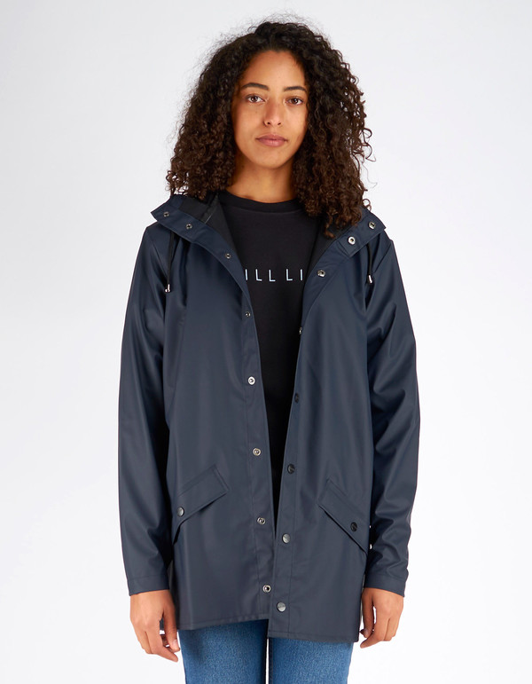 Rains Jacket Women's Blue Rains Jacket Women's Blue