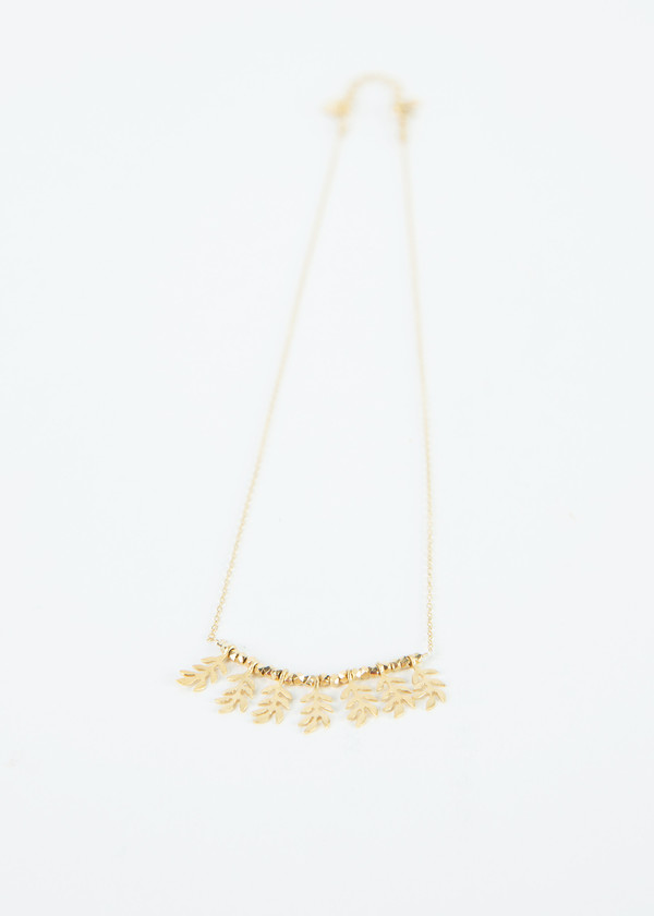 5 Octobre Tree Leaf Necklace 5 Octobre Tree Leaf Necklace