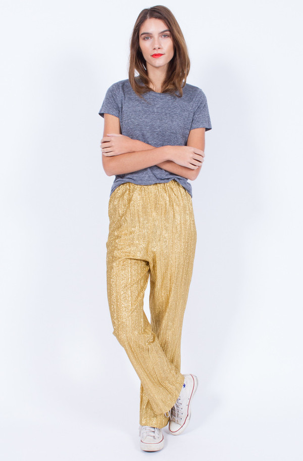 GOLD DISCO PANTS (MEDIUM) GOLD DISCO PANTS (MEDIUM)