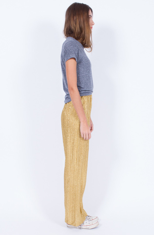 GOLD DISCO PANTS (MEDIUM) GOLD DISCO PANTS (MEDIUM)