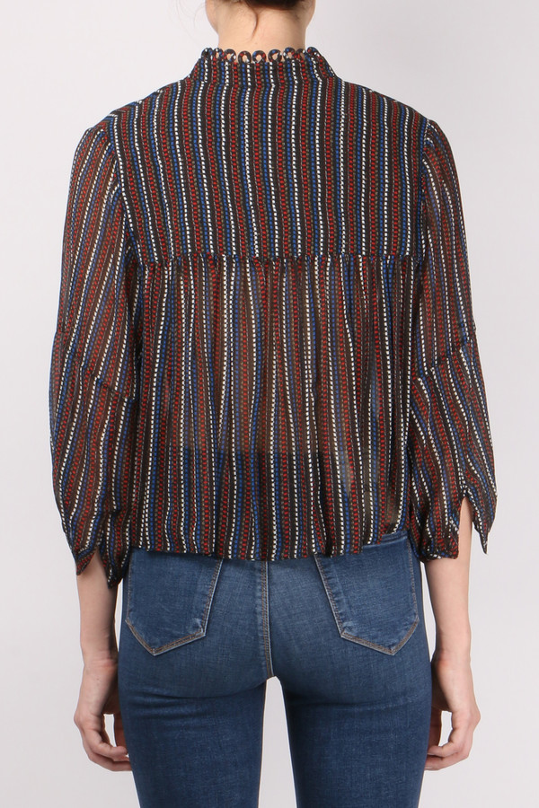 Apiece Apart Embroidered Loreto Blouse Apiece Apart Embroidered Loreto Blouse