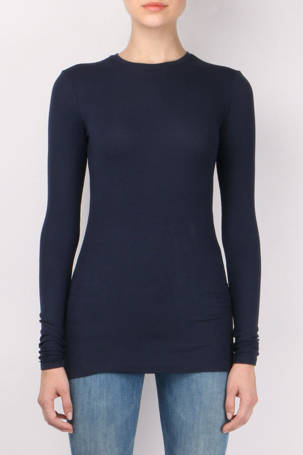 ATM L/S Rib Crew ATM L/S Rib Crew