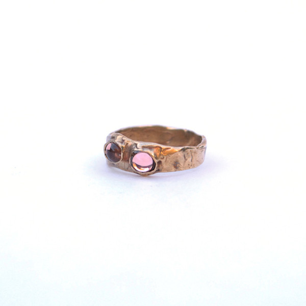 Mondo Mondo Felt Ring - Lavender/Peach Mondo Mondo Felt Ring - Lavender/Peach