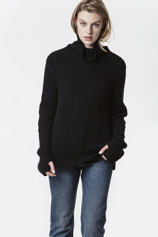 earnest sewn mia turtleneck sweater earnest sewn mia turtleneck sweater