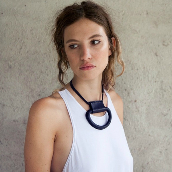 Crescioni Black Logan Necklace Crescioni Black Logan Necklace
