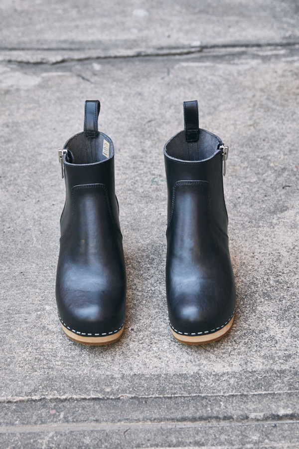 Swedish Hasbeens Zip it Emy Black Swedish Hasbeens Zip it Emy Black