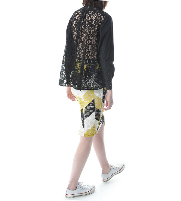 Sacai Luck Lace Back Blouse Sacai Luck Lace Back Blouse