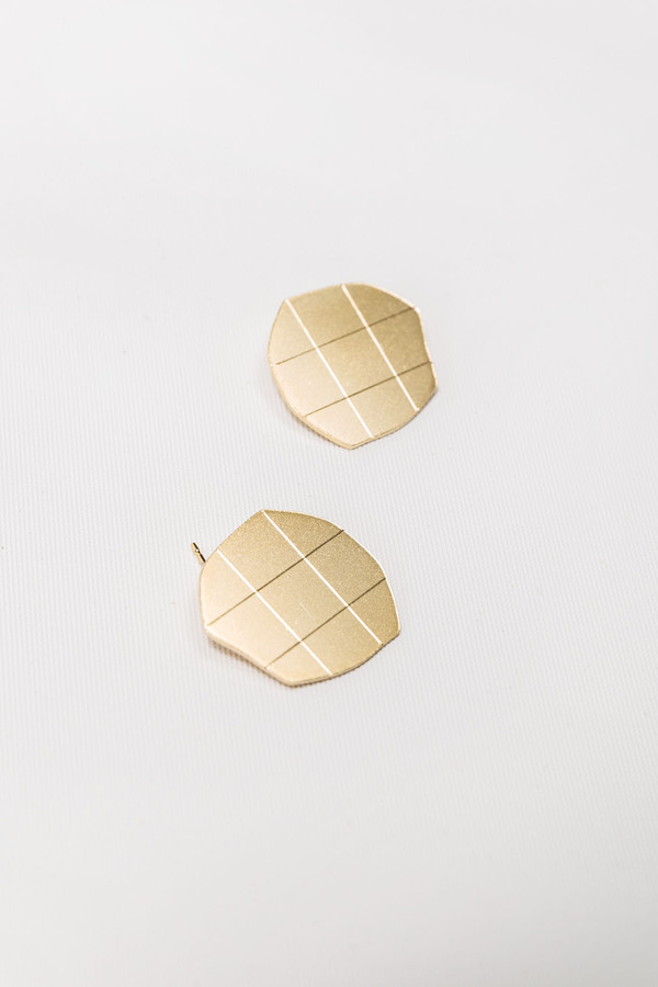 Knobbly Studio Gold Marleigh Studs Knobbly Studio Gold Marleigh Studs