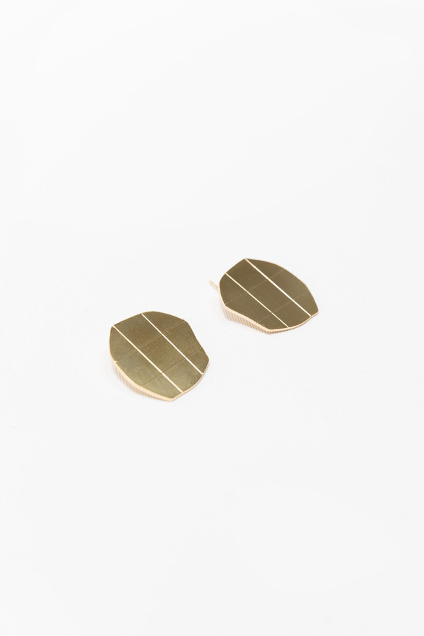 Knobbly Studio Gold Marleigh Studs Knobbly Studio Gold Marleigh Studs