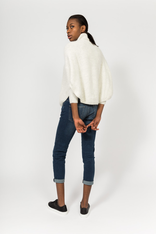 7115 by Szeki Angora Poncho Sweater 7115 by Szeki Angora Poncho Sweater