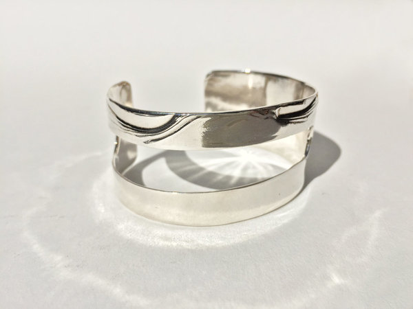 Leigh Miller Sterling Silver Cutout Bracelet Leigh Miller Sterling Silver Cutout Bracelet